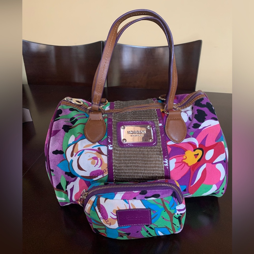 MORGAN DE TOI Matching Bag and Little Coin Purse / Cosmetics Bag